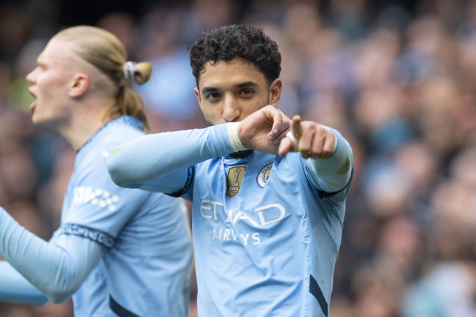 Marmoush ít nhiều đã cho thấy giá trị tại Man City