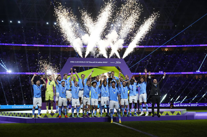 Man City mới có 1 lần vô địch FIFA Club World Cup vào năm 2023