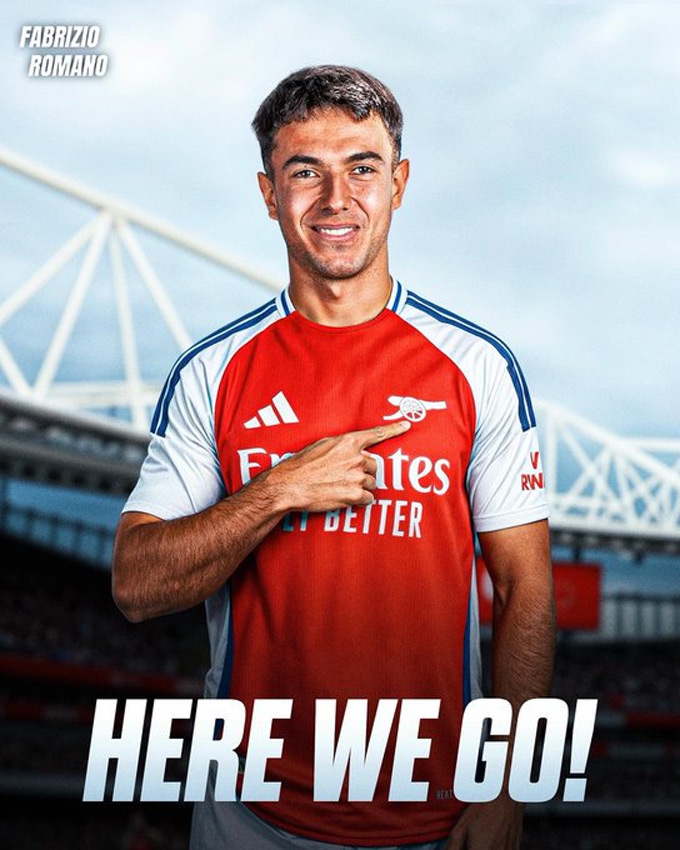 Arsenal chiêu mộ thành công Martin Zubimendi