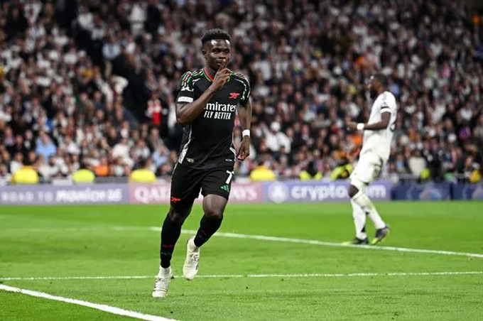 Arsenal đã có "cúp thắng Real Madrid"