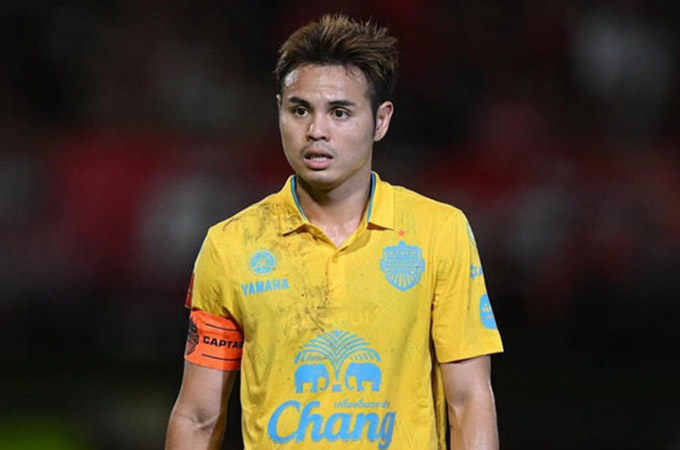 Bunmathan gửi lời "tuyên chiến" tới CLB CAHN trước trận chung kết C1 Đông Nam Á - Ảnh: Buriram 