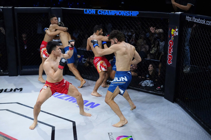 Trio MMA - 3vs3 lần đầu xuất hiện trên sàn Việt Nam - Ảnh: LC22