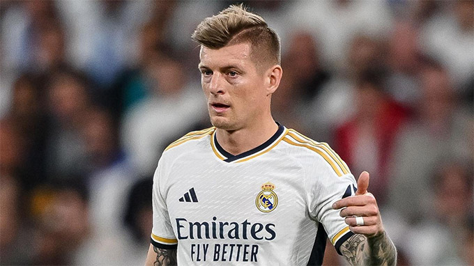 Kroos khi còn khoác áo Real