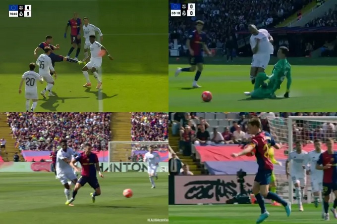 Bóng đen trọng tài bao trùm trận Real Madrid vs Barca