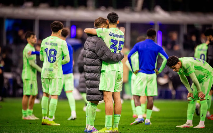 Barca thua đau Inter Milan tại bán kết Champions League