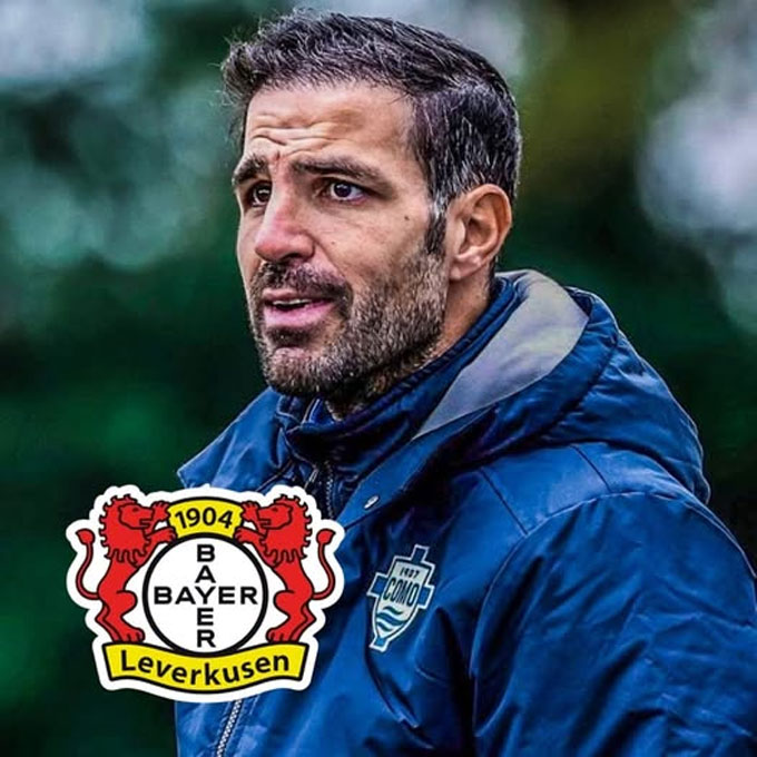 Fabregas có thể được bổ nhiệm thay Alonso dẫn dắt Leverkusen vào tuần tới