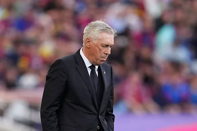Ancelotti sẽ rời Real bằng một mùa giải trắng tay