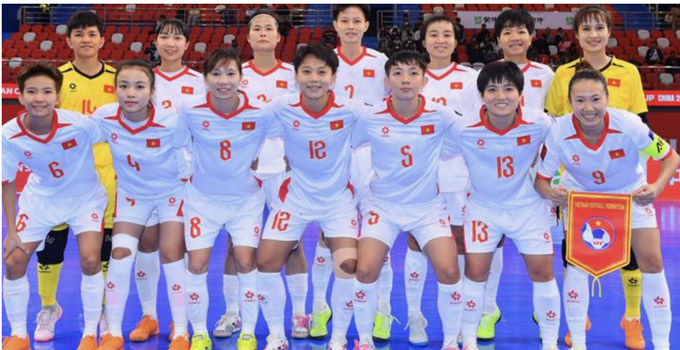 ĐT futsal nữ Việt Nam quyết tâm giành vé tham dự World Cup