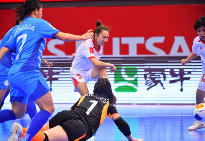 Thanh Hằng được AFC ngợi khen về sự bền bỉ. Ảnh: AFC
