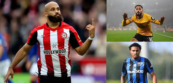 3 mục tiêu trong tầm ngắm của MU hè 2025 gồm (trái sang, trên xuống) Mbeumo, Cunha và Ederson
