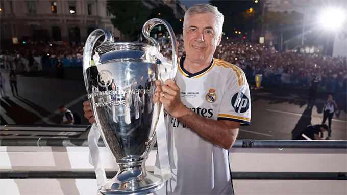 Ông cũng từng 5 lần vô địch Champions League