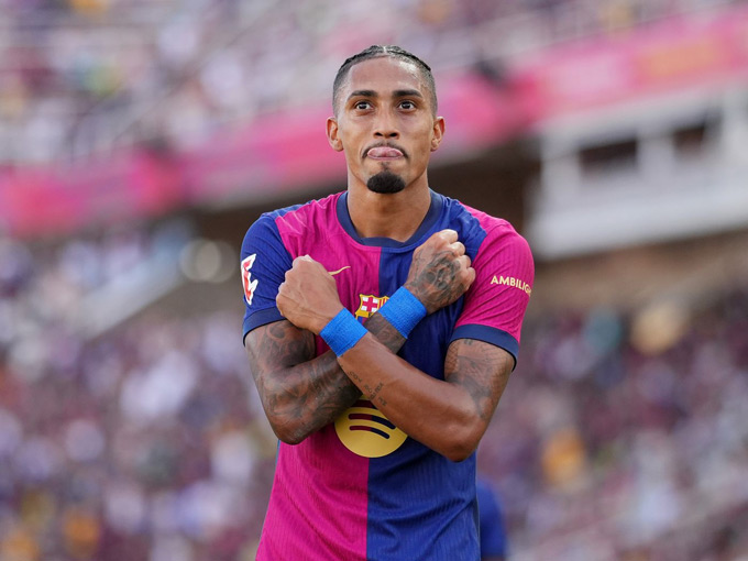 Raphinha chính là hiện thân của Barca mùa này dưới thời Flick