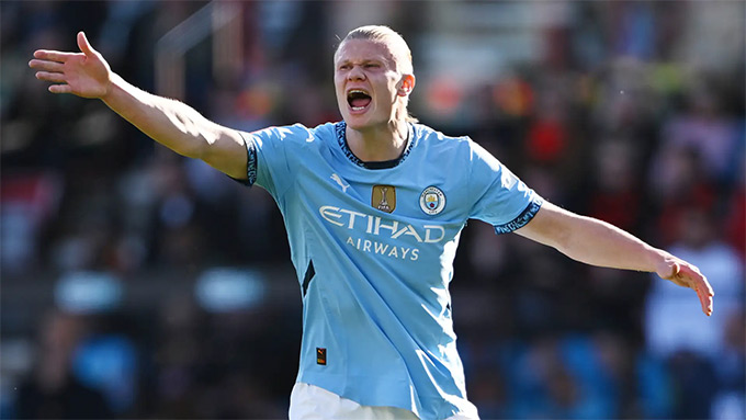 Haaland cho rằng không vô địch Ngoại hạng Anh là một thất bại của Man City