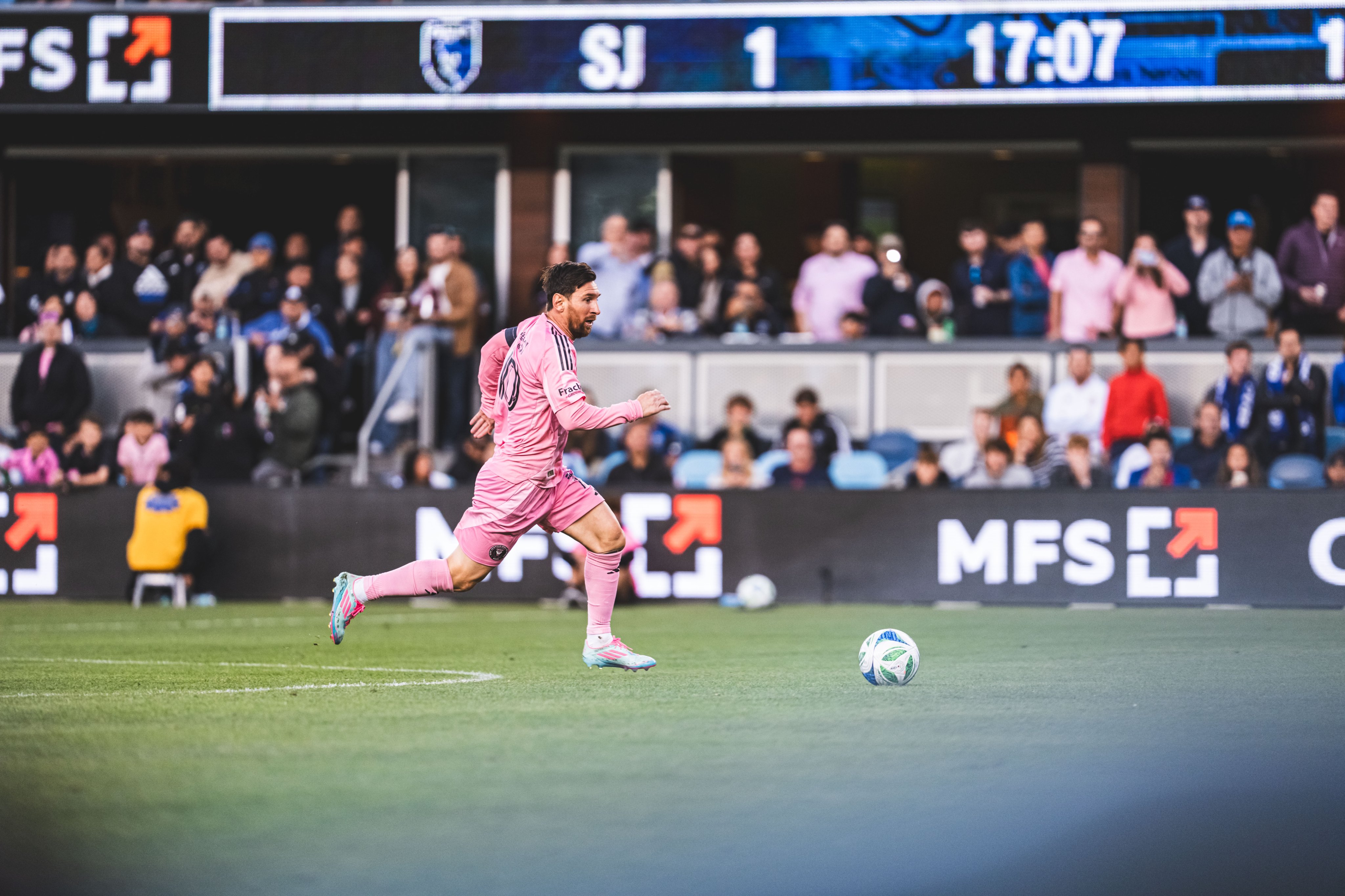 Messi không ghi bàn nhưng Inter Miami vẫn kiếm được 1 điểm trước SJ Earthquakes