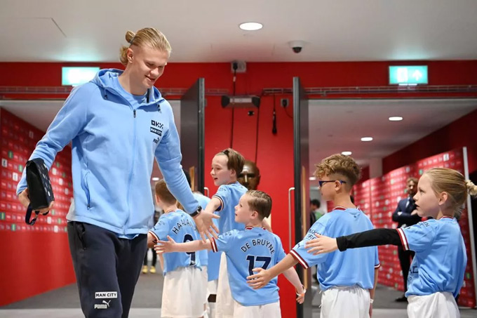 Haaland là niềm hi vọng của Man City trước Palace