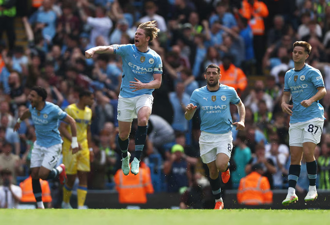Man City từng ngược dòng hạ Palace của Glasner