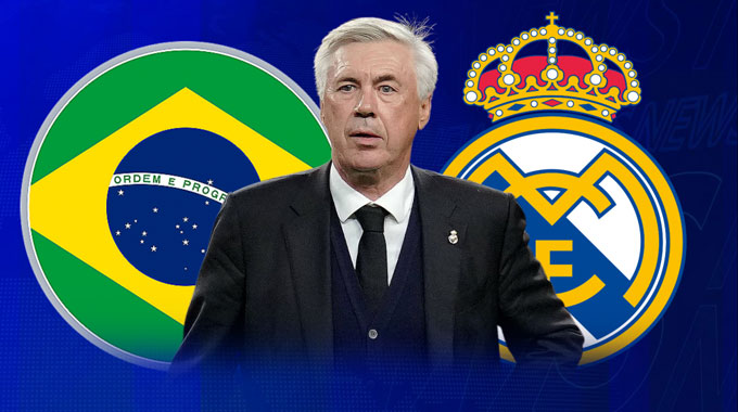 Ancelotti sẽ chia tay Real để dẫn dắt ĐT Brazil tại World Cup 2026