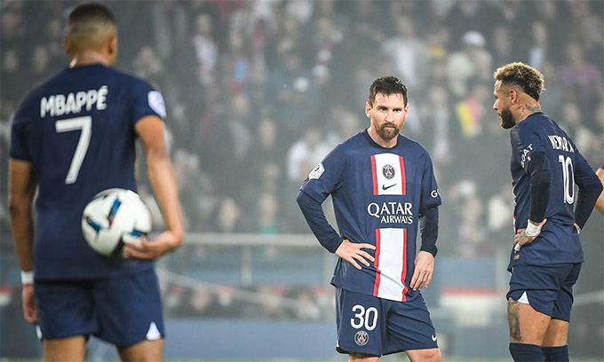 Inter Miami của Messi hiện tại rất giống với PSG của Messi trong quá khứ