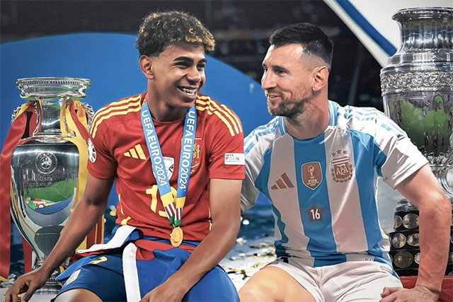 Yamal và Messi sắp có dịp đối đầu với nhau
