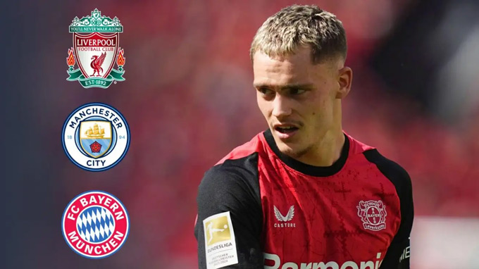 Ngoài Liverpool, Man City và Bayern cũng muốn có Wirtz 