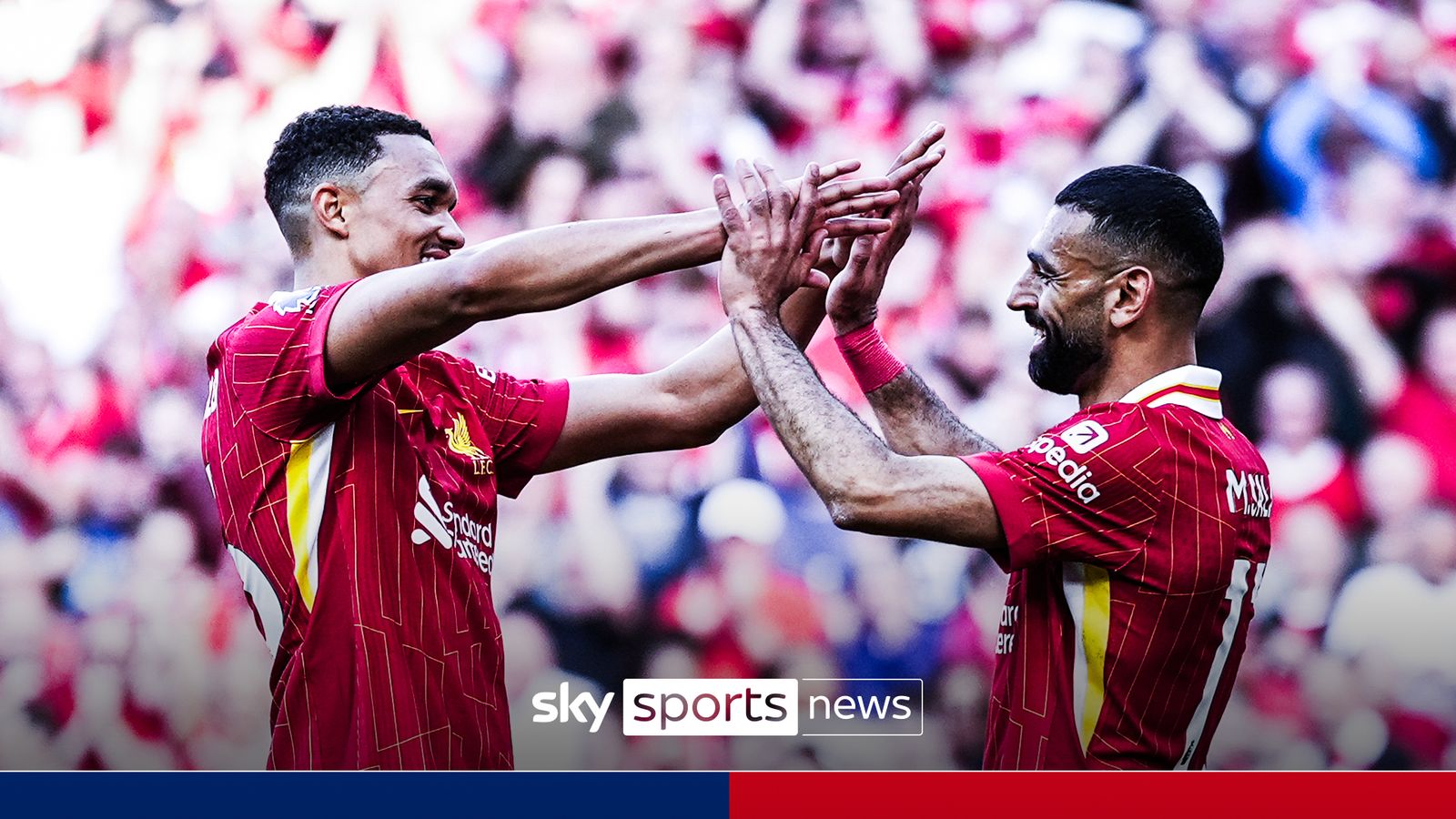 Salah cũng dành nhiều thiện ý với Trent Alexander-Arnold