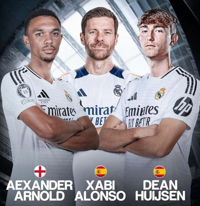 Real đã sớm đón HLV Alonso cùng 2 tân binh dù mùa giải 2024/25 còn chưa khép lại