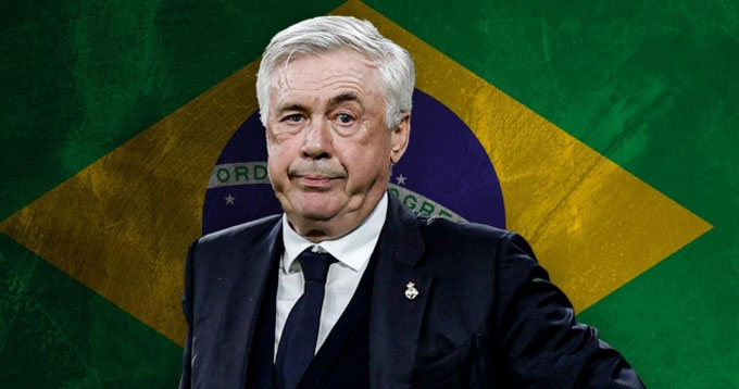 Ancelotti gặp sự cố bất ngờ trên hành trình trở thành HLV trưởng ĐT Brazil