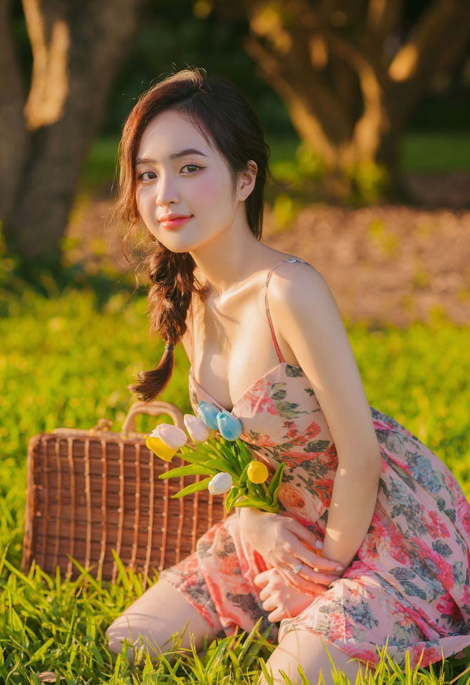Lê Phương Anh là hot girl nổi tiếng trên MXH