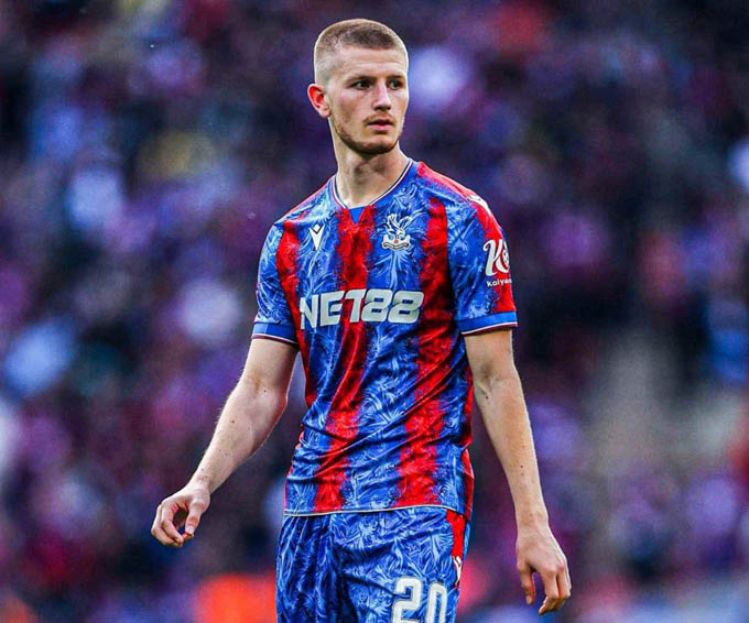 Adam Wharton chơi hay trước Man City ở chung kết FA Cup