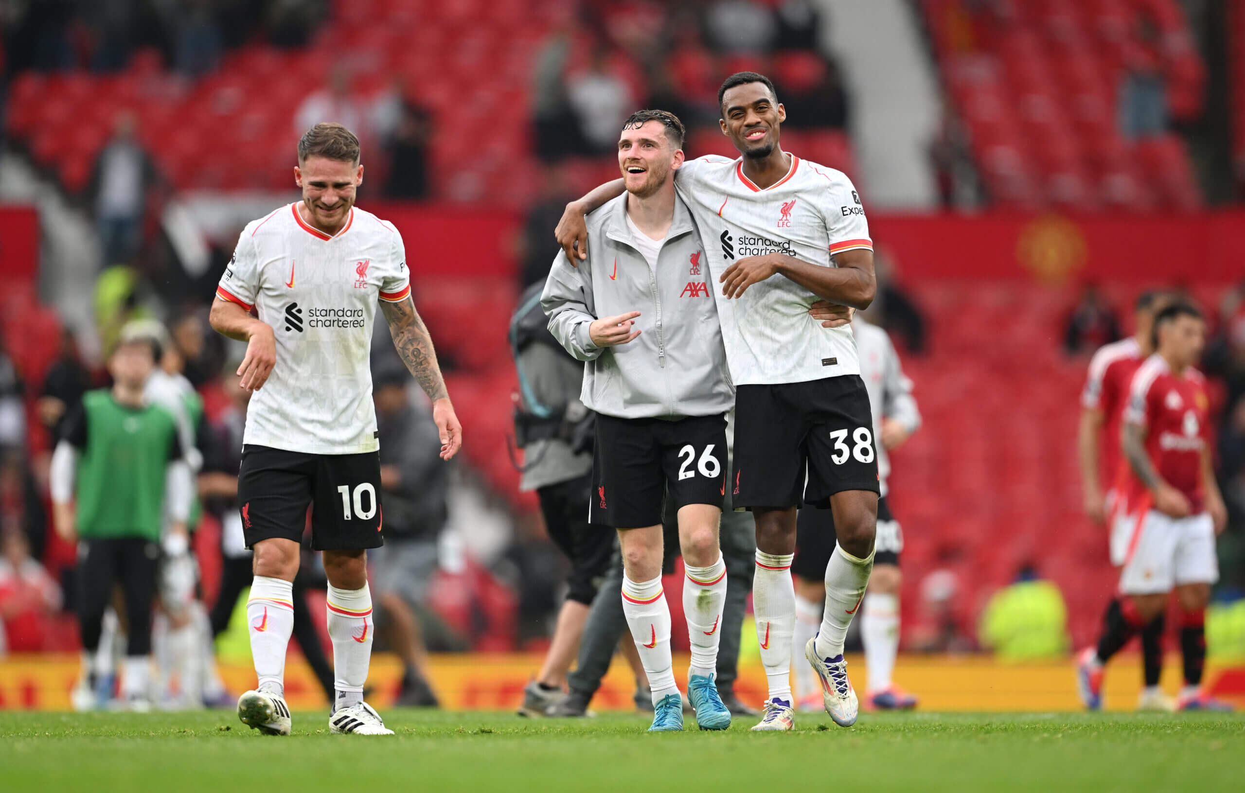 Liverpool đã xây dựng lại guồng máy vào hè 2023, trong đó Gravenberch, Alexis Mac Allister, Dominik Szoboszlai và Wataru Endo 