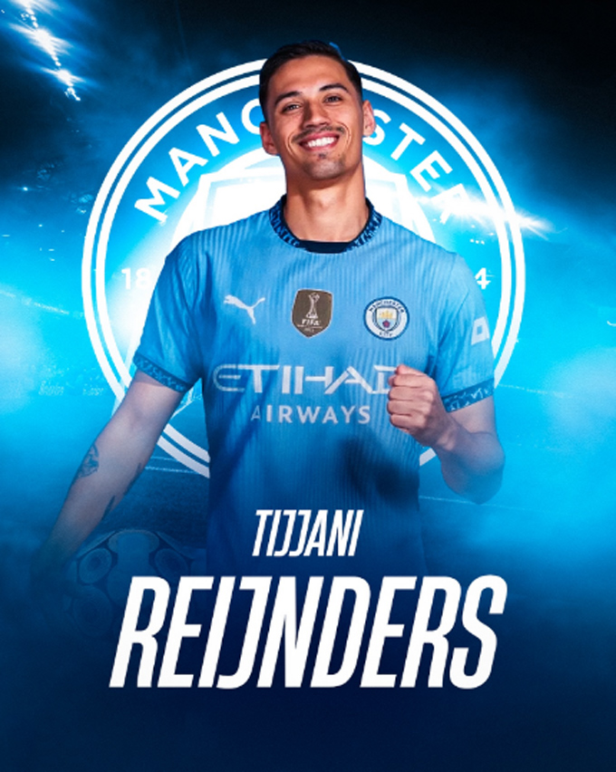 Man City được cho là đã đạt thỏa thuận cá nhân với Reijnders