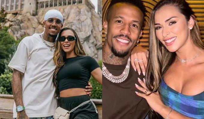 Taina Castro hạnh phúc bên Eder Militao 