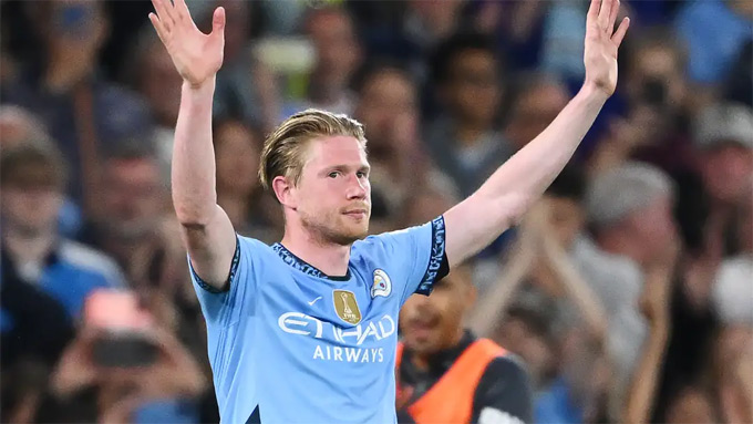 De Bruyne chia tay Man City sau 10 năm cống hiến