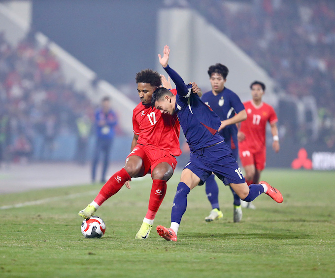 ĐT Việt Nam đánh bại Thái Lan ở chung kết AFF Cup 2024 - Ảnh: Phan Tùng 
