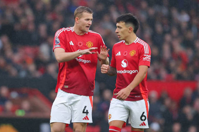 De Ligt và Lisandro Martinez là 2 sự vắng mặt đáng chú ý nhất của MU ở trận gặp Tottenham