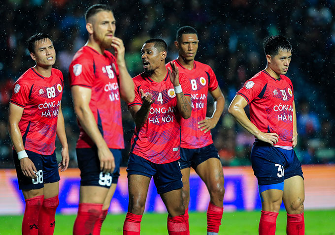 CLB Công an Hà Nội thua đáng tiếc Buriram United - Ảnh: CAHN FC 