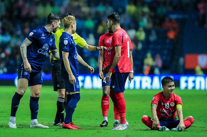 CLB Công an Hà Nội chỉ về nhì sau khi thua Buriram - Ảnh CAHN FC 