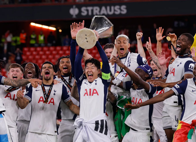 Tottenham đã vô địch Europa League
