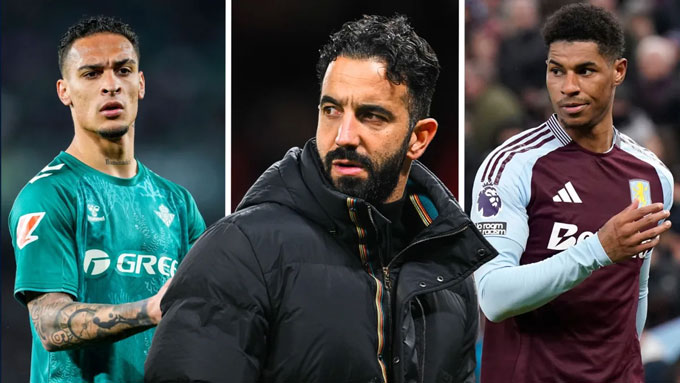 Amorim không tận dụng được khả năng của Antony và Rashford khi 2 cầu thủ này đều đang tỏa sáng khi đem cho mượn