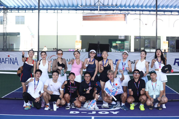 Giải Pickleball D-Joy Tour 2025 thu hút đông đảo người tham gia