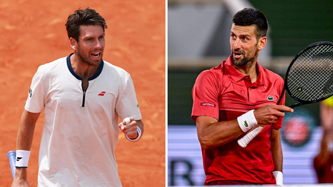 Norrie (bìa trái) có thể gây sốc cho Djokovic?