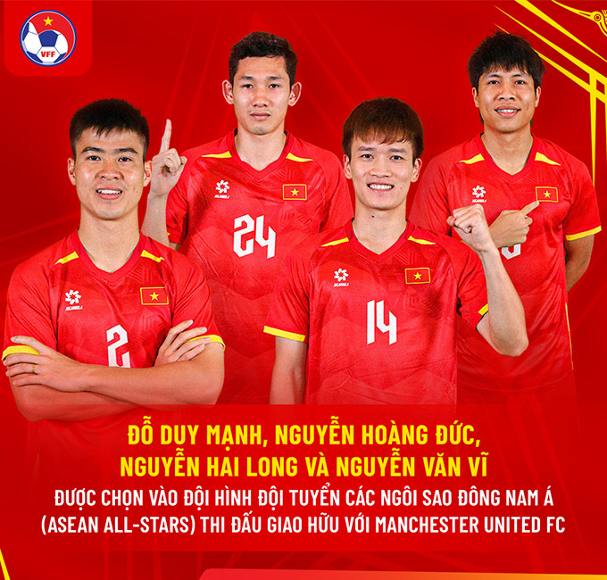 Các tuyển thủ ĐT Việt Nam đối mặt với lịch thi đấu dày đặc trước ngày đấu giao hữu với MU vào ngày 28/5 tới 