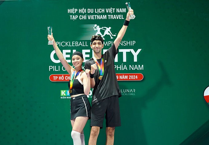 Trước đó, Ánh Vương đã lên ngôi vô địch tại giải Pickleball Celebrity 2024 diễn ra vào tháng 7 năm ngoái