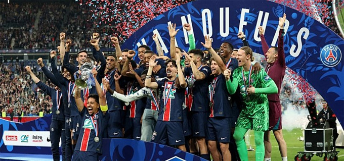 PSG đang hướng đến "Cú ăn ba" vĩ đại