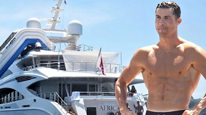  Ronaldo sở hữu du thuyền đắt giá