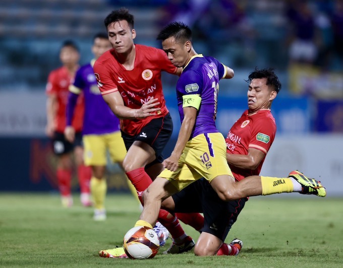Cuộc đối đầu giữa CAHN vs Hà Nội dự báo rất quyết liệt và hấp dẫn. Ảnh: Minh Tuấn