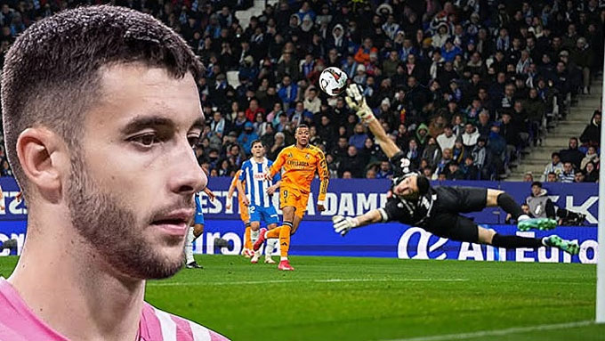 Garcia là thủ môn cứu thua nhiều nhất tại La Liga 2024/25