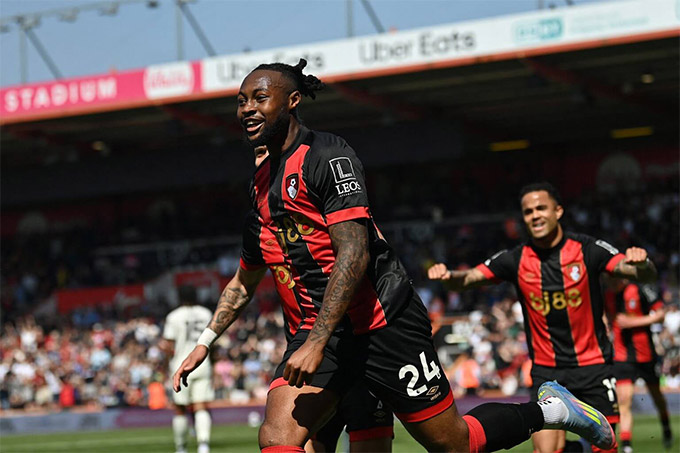 Tiền đạo Bryan Mbeumo là mục tiêu chuyển nhượng của Newcastle