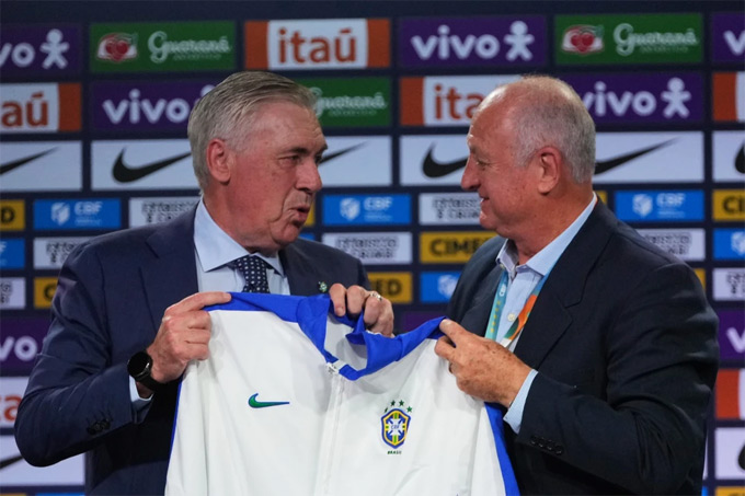 HLV Ancelotti công bố những cầu thủ đầu tiên mình sẽ sử dụng ở ĐT Brazil