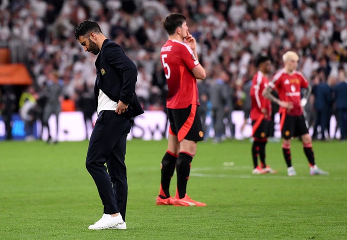 Ruben Amorim và nỗi buồn sau trận chung kết Europa League